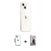 MARSİLYAN™- iPhone 14 Kılıf Ahenk Yansıma Prime - Siyah Bilvis Hayalet Cam Ekran Koruyucu + Shine Kamera Lens - MI