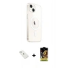 MARSİLYAN™- iPhone 14 Kılıf Ahenk Yansıma Prime - Siyah Buffer Cam Ekran Koruyucu + Diamond Kamera Lens - YL