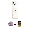 MARSİLYAN™- iPhone 14 Kılıf Ahenk Yansıma Prime - Siyah Buffer Cam Ekran Koruyucu + Raze Metal Kamera Lens - MR