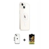 MARSİLYAN™- iPhone 14 Kılıf Ahenk Yansıma Prime - Siyah Buffer Cam Ekran Koruyucu + Shine Kamera Lens - GI