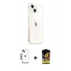 MARSİLYAN™- iPhone 14 Kılıf Ahenk Yansıma Prime - Siyah Buffer Cam Ekran Koruyucu + Shine Kamera Lens - YL