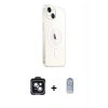 MARSİLYAN™- iPhone 14 Kılıf Ahenk Yansıma Prime - Siyah Joko Magic 5D Cam + PVD Metal Kamera Lens - SH
