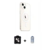 MARSİLYAN™- iPhone 14 Kılıf Ahenk Yansıma Prime - Siyah Joko Magic 5D Cam + PVD Metal Kamera Lens - TU