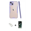 MARSİLYAN™- iPhone 14 Kılıf Atlas Asil Serisi - Şeffaf 360 Full Body Arka Koruyucu + Diamond Kamera Lens - SABE