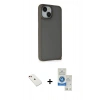 MARSİLYAN™- iPhone 14 Kılıf Atlas Form - Şeffaf Royal Nano Ekran Koruyucu + Diamond Kamera Lens - KI