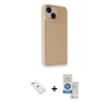 MARSİLYAN™- iPhone 14 Kılıf Atlas Form - Şeffaf Royal Nano Ekran Koruyucu + Diamond Kamera Lens - SABE