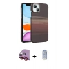 MARSİLYAN™- iPhone 14 Kılıf Doruk Serisi - Siyah Joko Magic 5D Cam + Raze Metal Kamera Lens - KI