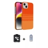 MARSİLYAN™- iPhone 14 Kılıf Doruk Serisi - Siyah Joko Magic 5D Cam + PVD Metal Kamera Lens - YL