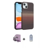 MARSİLYAN™- iPhone 14 Kılıf Doruk Serisi - Siyah Joko Magic 5D Cam + Raze Metal Kamera Lens - MR