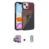 MARSİLYAN™- iPhone 14 Kılıf Doruk Serisi - Siyah Joko Magic 5D Cam + Raze Metal Kamera Lens - MR