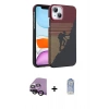 MARSİLYAN™- iPhone 14 Kılıf Doruk Serisi - Siyah Joko Magic 5D Cam + Raze Metal Kamera Lens - SH