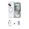 MARSİLYAN™- iPhone 14 Kılıf Kıvılcım Form Prime - Siyah Joko Magic 5D Cam + Shine Kamera Lens - MI