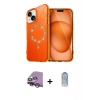 MARSİLYAN™- iPhone 14 Kılıf Kıvılcım Form Prime - Siyah Joko Magic 5D Cam + Raze Metal Kamera Lens - GS