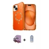 MARSİLYAN™- iPhone 14 Kılıf Kıvılcım Form Prime - Siyah Joko Magic 5D Cam + Raze Metal Kamera Lens - KI