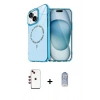 MARSİLYAN™- iPhone 14 Kılıf Kıvılcım Form Prime - Siyah Joko Magic 5D Cam + Shine Kamera Lens - KI