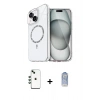 MARSİLYAN™- iPhone 14 Kılıf Kıvılcım Form Prime - Siyah Joko Magic 5D Cam + Shine Kamera Lens - YL