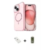 MARSİLYAN™- iPhone 14 Kılıf Kıvılcım Form Prime - Siyah Joko Magic 5D Hayalet Cam + Diamond Kamera Lens - SABE