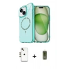 MARSİLYAN™- iPhone 14 Kılıf Kıvılcım Form Prime - Siyah Joko Magic 5D Hayalet Cam + Shine Kamera Lens - GD