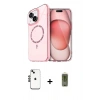 MARSİLYAN™- iPhone 14 Kılıf Kıvılcım Form Prime - Siyah Joko Magic 5D Hayalet Cam + Shine Kamera Lens - SH