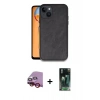 MARSİLYAN™- iPhone 14 Kılıf Kıvılcım Işık Serisi - Şeffaf 360 Full Body Arka Koruyucu + Raze Metal Kamera Lens - KI