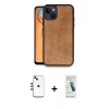 MARSİLYAN™- iPhone 14 Kılıf Kıvılcım Işık Serisi - Şeffaf Pasifik Cam Ekran Koruyucu + Shine Kamera Lens - GD