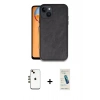 MARSİLYAN™- iPhone 14 Kılıf Kıvılcım Işık Serisi - Şeffaf Pasifik Cam Ekran Koruyucu + Shine Kamera Lens - GD