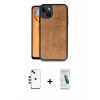 MARSİLYAN™- iPhone 14 Kılıf Kıvılcım Işık Serisi - Şeffaf Pasifik Cam Ekran Koruyucu + Shine Kamera Lens - YL