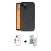 MARSİLYAN™- iPhone 14 Kılıf Kıvılcım Işık Serisi - Şeffaf Royal Nano Ekran Koruyucu + Shine Kamera Lens - KI