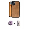MARSİLYAN™- iPhone 14 Kılıf Kıvılcım Işık Serisi - Siyah Bilvis 3D Mat Cam Ekran Koruyucu + Raze Metal Kamera Lens - GS