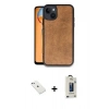 MARSİLYAN™- iPhone 14 Kılıf Kıvılcım Işık Serisi - Siyah Bilvis Hayalet Cam Ekran Koruyucu + Diamond Kamera Lens - SABE