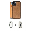 MARSİLYAN™- iPhone 14 Kılıf Kıvılcım Işık Serisi - Siyah Bilvis Hayalet Cam Ekran Koruyucu + Shine Kamera Lens - YL