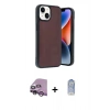 MARSİLYAN™- iPhone 14 Kılıf Kıvılcım Işık Serisi - Siyah Joko Magic 5D Cam + Raze Metal Kamera Lens - MR