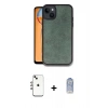 MARSİLYAN™- iPhone 14 Kılıf Kıvılcım Işık Serisi - Siyah Joko Magic 5D Cam + Shine Kamera Lens - GI