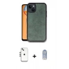 MARSİLYAN™- iPhone 14 Kılıf Kıvılcım Işık Serisi - Siyah Joko Magic 5D Cam + Shine Kamera Lens - GS