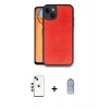 MARSİLYAN™- iPhone 14 Kılıf Kıvılcım Işık Serisi - Siyah Joko Magic 5D Cam + Shine Kamera Lens - YL