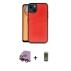 MARSİLYAN™- iPhone 14 Kılıf Kıvılcım Işık Serisi - Siyah Joko Magic 5D Hayalet Cam + Raze Metal Kamera Lens - KI