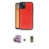 MARSİLYAN™- iPhone 14 Kılıf Kıvılcım Işık Serisi - Siyah Joko Magic 5D Hayalet Cam + Raze Metal Kamera Lens - MR