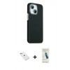 MARSİLYAN™- iPhone 14 Kılıf Kozmos Klasik Prime - Şeffaf Pasifik Cam Ekran Koruyucu + Diamond Kamera Lens - SABE
