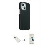 MARSİLYAN™- iPhone 14 Kılıf Kozmos Klasik Prime - Şeffaf Pasifik Cam Ekran Koruyucu + Diamond Kamera Lens - KI