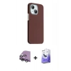 MARSİLYAN™- iPhone 14 Kılıf Kozmos Klasik Prime - Siyah Bilvis 5in1 5D Magic Hayalet Cam Ekran Koruyucu + Raze Metal Kamera Lens - GS