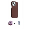 MARSİLYAN™- iPhone 14 Kılıf Kozmos Klasik Prime - Siyah Joko Magic 5D Cam + Raze Metal Kamera Lens - KI