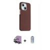 MARSİLYAN™- iPhone 14 Kılıf Kozmos Klasik Prime - Siyah Joko Magic 5D Cam + Raze Metal Kamera Lens - SH