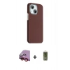 MARSİLYAN™- iPhone 14 Kılıf Kozmos Klasik Prime - Siyah Joko Magic 5D Hayalet Cam + Raze Metal Kamera Lens - KI