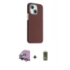 MARSİLYAN™- iPhone 14 Kılıf Kozmos Klasik Prime - Siyah Joko Magic 5D Hayalet Cam + Raze Metal Kamera Lens - MR