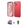 MARSİLYAN™- iPhone 14 Kılıf Kozmos Yansıma Özel Seri - Siyah Joko Magic 5D Hayalet Cam + Raze Metal Kamera Lens - SH