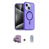 MARSİLYAN™- iPhone 14 Kılıf Nova Asil Prime - Siyah Joko Magic 5D Cam + Raze Metal Kamera Lens - GS