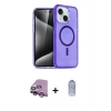 MARSİLYAN™- iPhone 14 Kılıf Nova Asil Prime - Siyah Joko Magic 5D Cam + Raze Metal Kamera Lens - MR