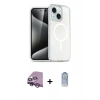 MARSİLYAN™- iPhone 14 Kılıf Nova Asil Prime - Siyah Joko Magic 5D Cam + Raze Metal Kamera Lens - MR