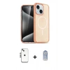MARSİLYAN™- iPhone 14 Kılıf Nova Asil Prime - Siyah Joko Magic 5D Cam + Shine Kamera Lens - GS