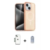 MARSİLYAN™- iPhone 14 Kılıf Nova Asil Prime - Siyah Joko Magic 5D Cam + Shine Kamera Lens - YL